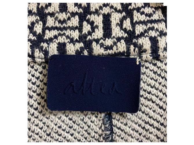 Autre Marque Chaqueta de punto jacquard Altea Blanco - vista 4