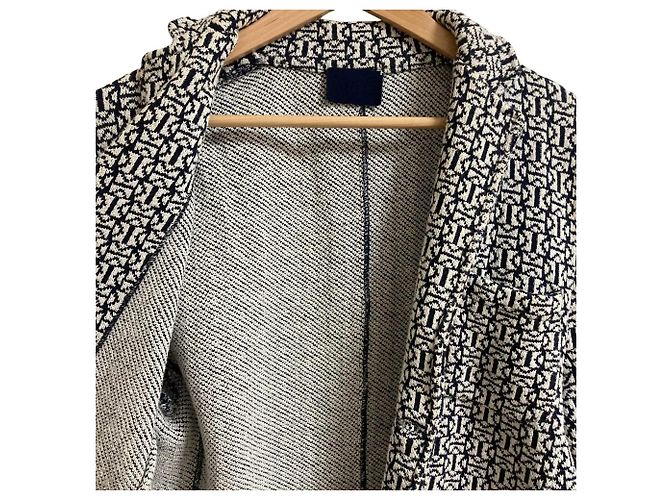 Autre Marque Chaqueta de punto jacquard Altea Blanco - vista 5