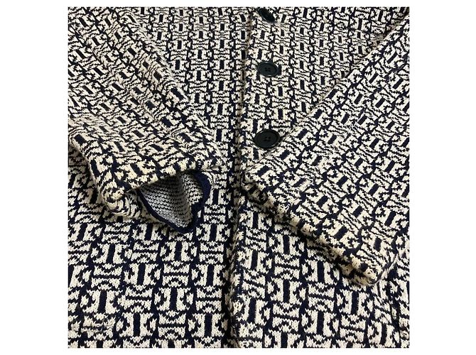 Autre Marque Chaqueta de punto jacquard Altea Blanco - vista 9