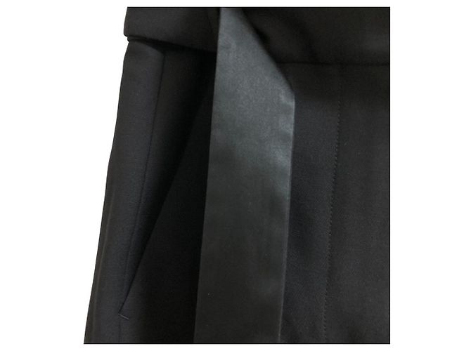 Autre Marque Pantaloni in misto seta CYCLAS Nero - vista 2