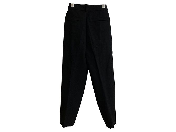 Autre Marque Pantaloni in misto seta CYCLAS Nero - vista 3