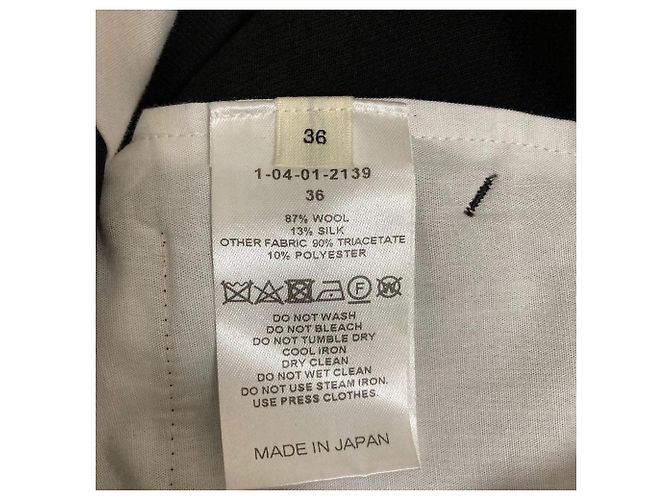 Autre Marque Pantaloni in misto seta CYCLAS Nero - vista 6
