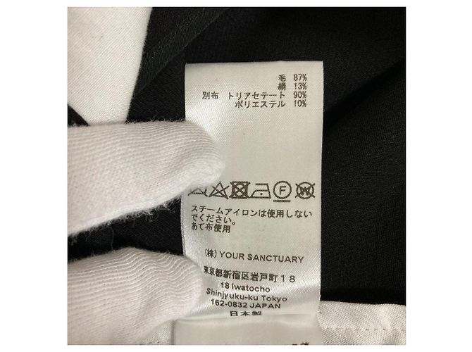 Autre Marque Pantaloni in misto seta CYCLAS Nero - vista 7
