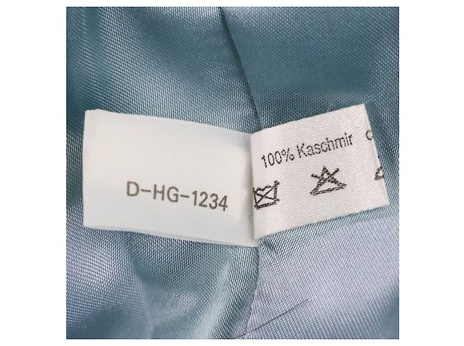 Autre Marque Abrigo de cachemira Akris Azul Azul claro - vista 12