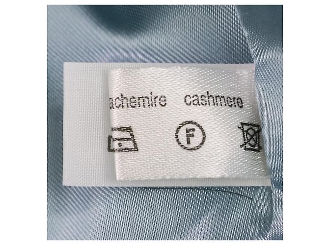 Autre Marque Abrigo de cachemira Akris Azul Azul claro - vista 13