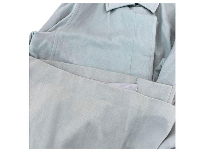 Autre Marque Abrigo de cachemira Akris Azul Azul claro - vista 14