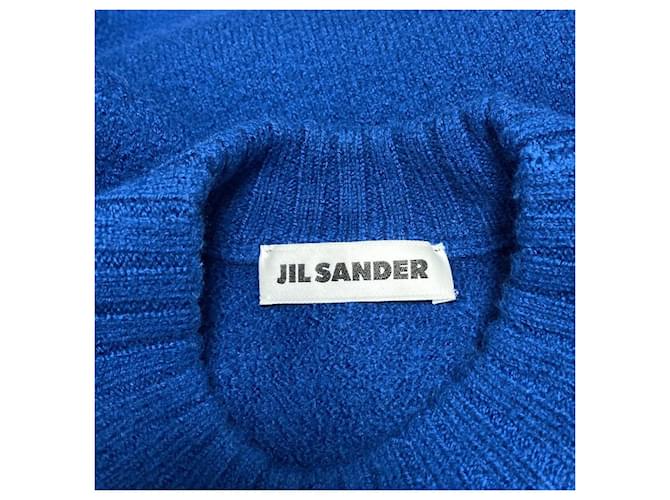 Jil Sander Wollpullover Blau - Ansicht 6