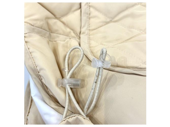 Autre Marque Wild Things × JUN MIKAMI Quilting Coat Beige Crudo - vista 13