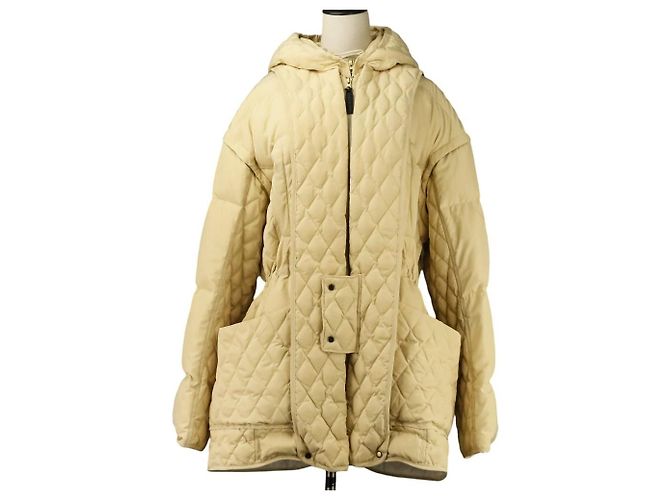 Autre Marque Wild Things × JUN MIKAMI Quilting Coat Beige Crudo - vista 2