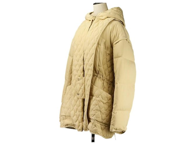 Autre Marque Wild Things × JUN MIKAMI Quilting Coat Beige Crudo - vista 3