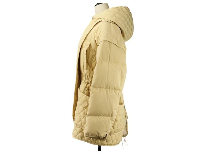 Autre Marque Wild Things × JUN MIKAMI Quilting Coat Beige Crudo - vista 4