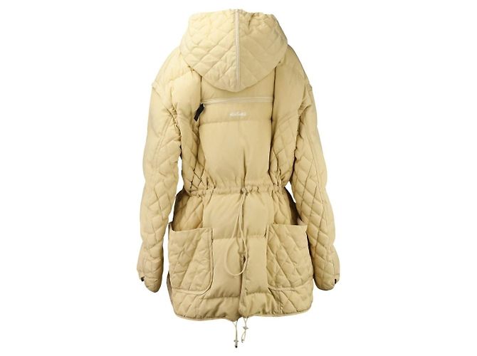 Autre Marque Wild Things × JUN MIKAMI Quilting Coat Beige Crudo - vista 5