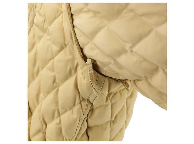 Autre Marque Wild Things × JUN MIKAMI Quilting Coat Beige Crudo - vista 7