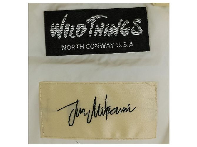 Autre Marque Wild Things × JUN MIKAMI Quilting Coat Beige Crudo - vista 9