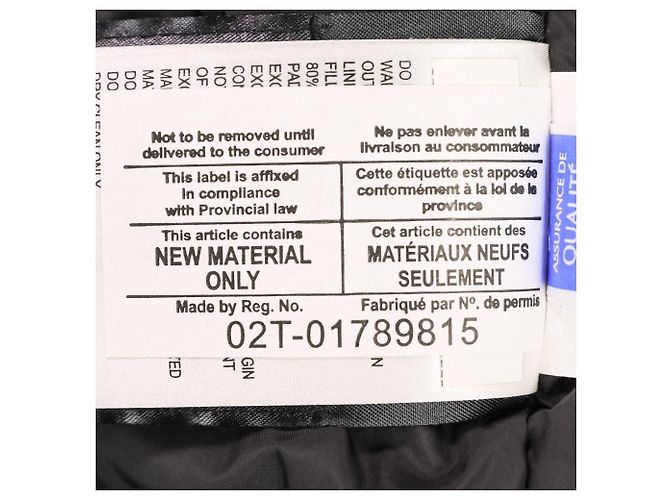Autre Marque Abrigo de plumón Canada Goose RIDEAU Negro - vista 10