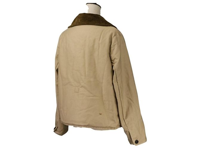 Autre Marque Chaqueta Boa Tyrol de satén de algodón 45R Beige - vista 5