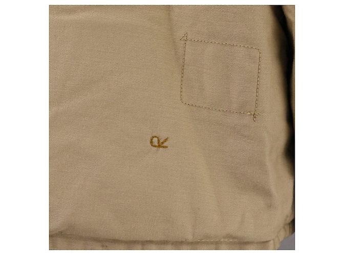 Autre Marque Chaqueta Boa Tyrol de satén de algodón 45R Beige - vista 9