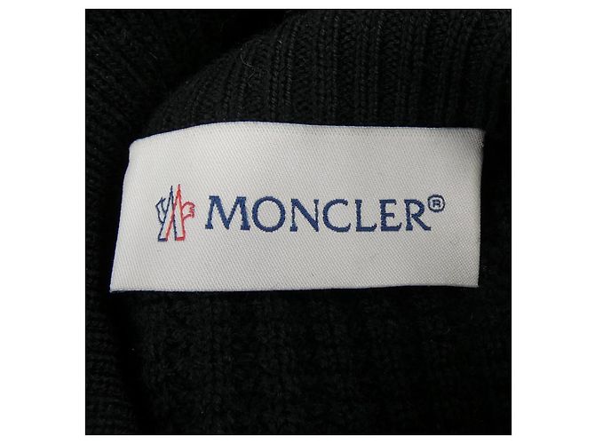 Casaco de Penas Moncler A9422 Preto - vista 6