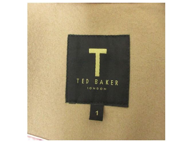 Autre Marque Abrigo TED BAKER KIKIIE de mezcla de cachemira Beige - vista 3