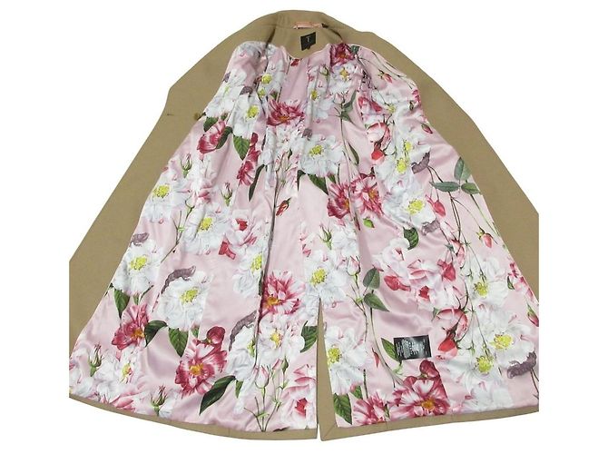 Autre Marque Abrigo TED BAKER KIKIIE de mezcla de cachemira Beige - vista 6