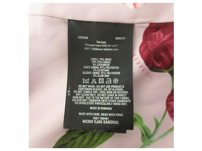 Autre Marque Abrigo TED BAKER KIKIIE de mezcla de cachemira Beige - vista 8