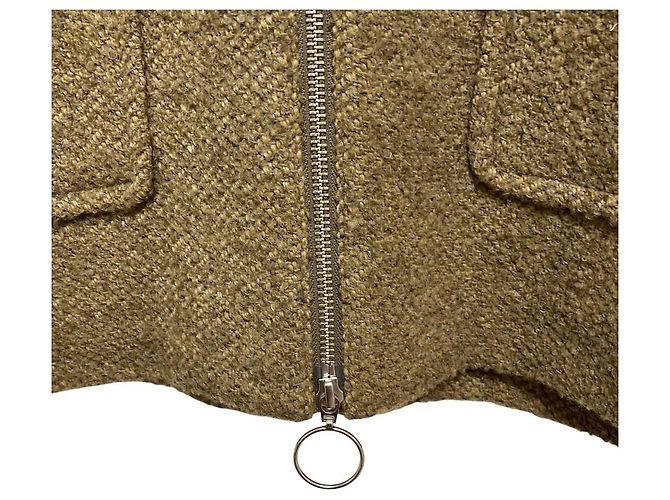 Autre Marque BONUM TWEED Reißverschlussmantel Beige - Ansicht 4