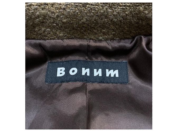 Autre Marque BONUM TWEED Reißverschlussmantel Beige - Ansicht 7