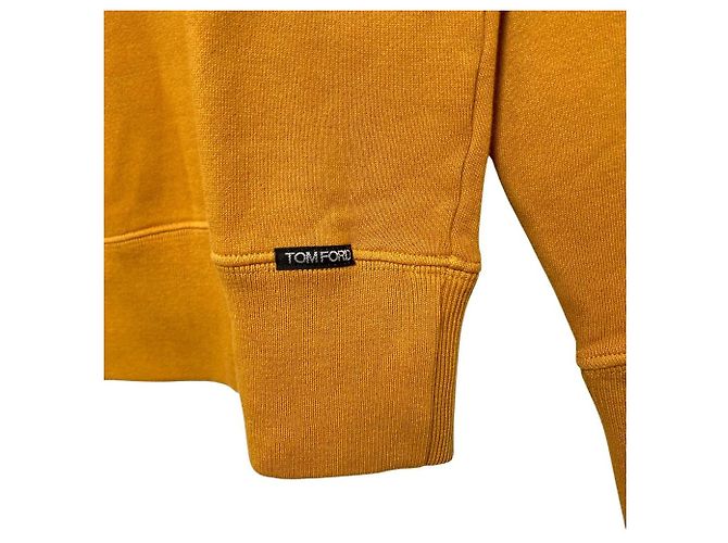 TOM FORD Sweatshirt aus Wolle Orange Gelb - Ansicht 3