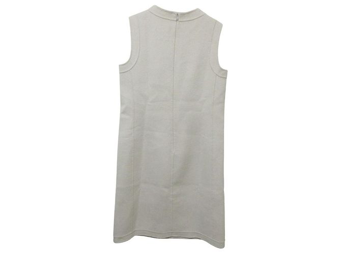 Abito Max Mara in misto lana e angora S Beige - vista 2