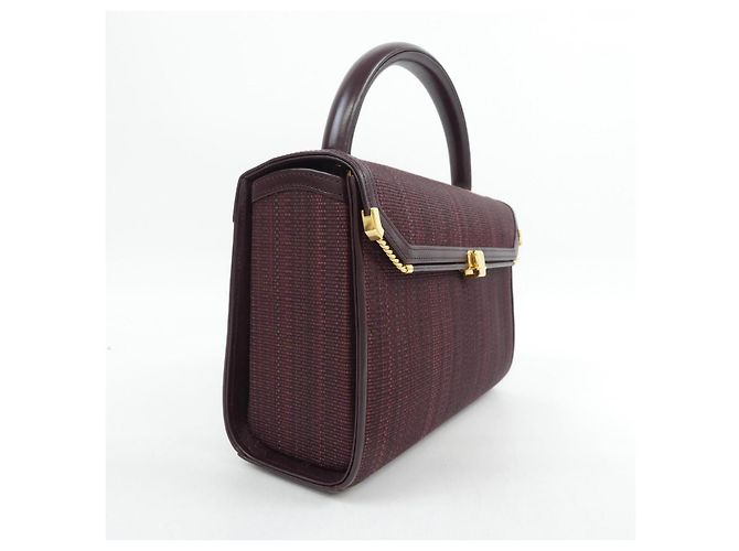 Autre Marque Borsa Comtesse Jackie in crine Rosso - vista 2