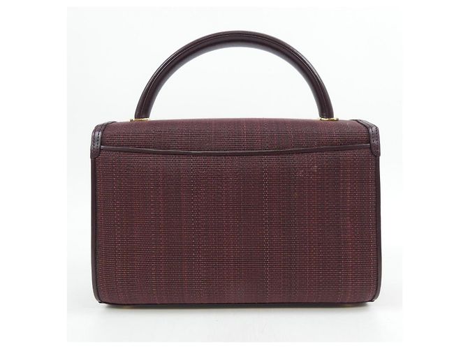 Autre Marque Borsa Comtesse Jackie in crine Rosso - vista 3