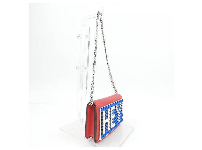 Autre Marque Borsa les petits joueurs Nero Bianco Rosso Blu - vista 2