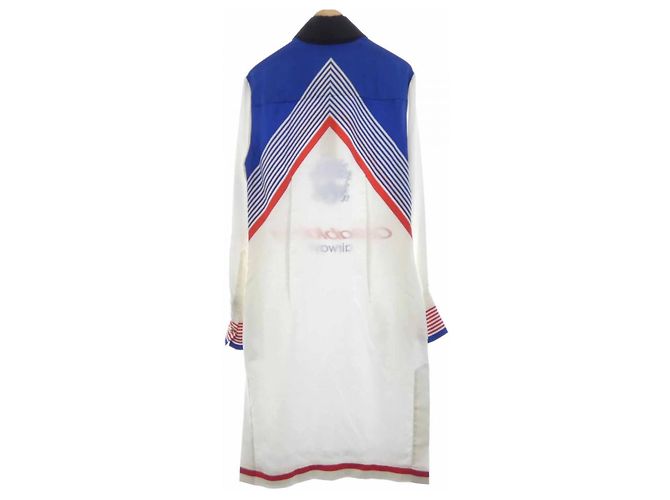 Autre Marque Vestido de seda Casablanca Blanco - vista 2