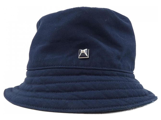 Hermès Cappello Hermes Hat Wool Hat 57 Blu Blu navy - vista 2