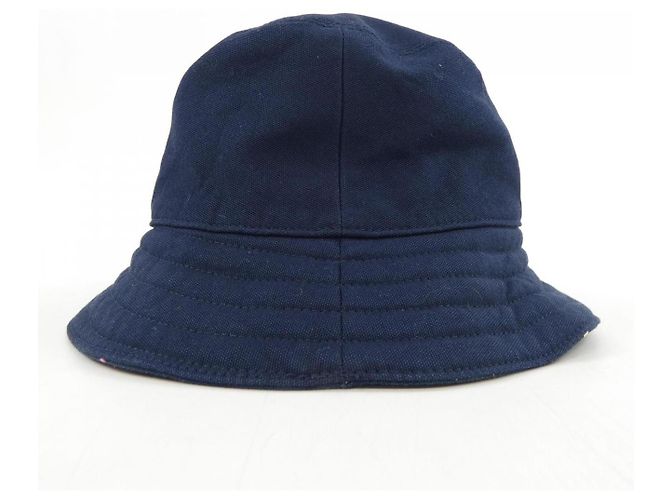 Hermès Cappello Hermes Hat Wool Hat 57 Blu Blu navy - vista 4