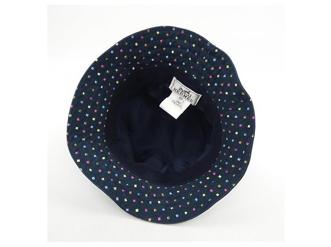 Hermès Cappello Hermes Hat Wool Hat 57 Blu Blu navy - vista 5