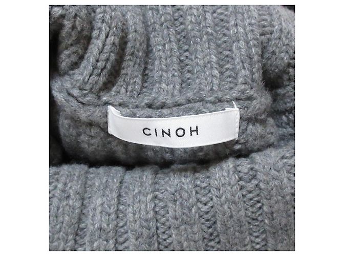 Autre Marque Maglia senza maniche a collo alto in lana merino CINOH Marrone - vista 6