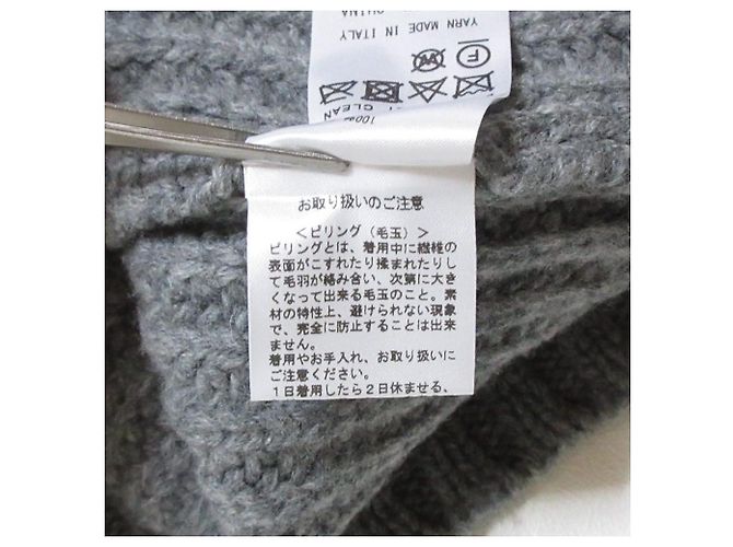 Autre Marque Maglia senza maniche a collo alto in lana merino CINOH Marrone - vista 8
