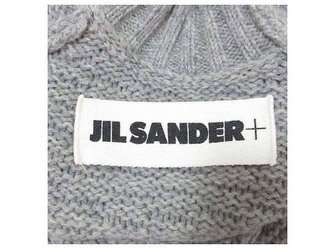 Jil Sander+ Zopfstrickkleid aus Wolle Braun - Ansicht 5