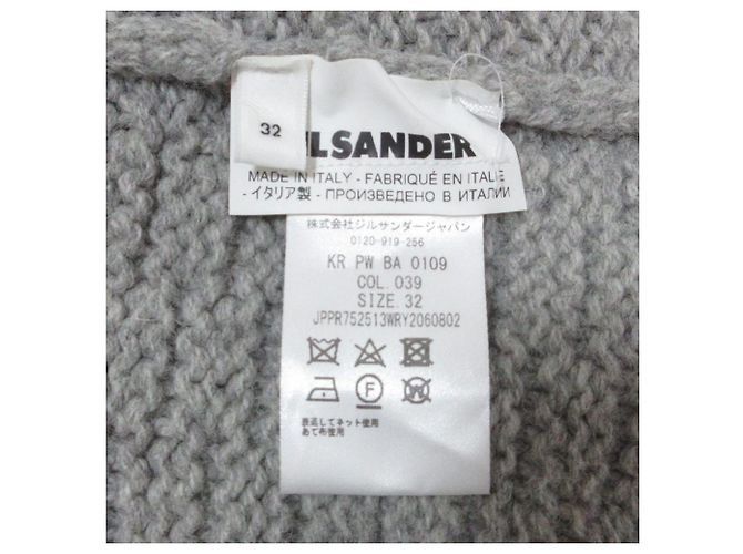 Jil Sander+ Zopfstrickkleid aus Wolle Braun - Ansicht 6