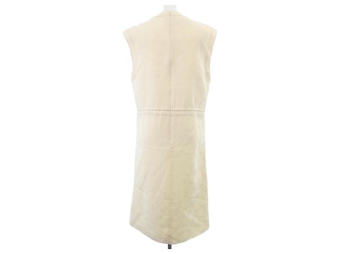 Gucci Kleid mit GG-Muster Weiß - Ansicht 2