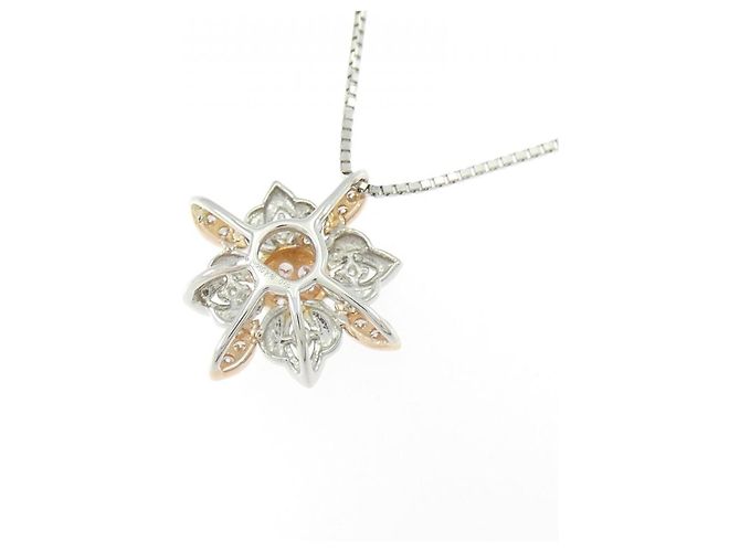 Autre Marque Collana GSTV Platinum Au750 Diamond Argento - vista 4
