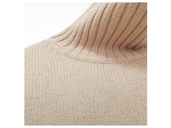 Burberry Rollkragenpullover aus Wolle Beige - Ansicht 3