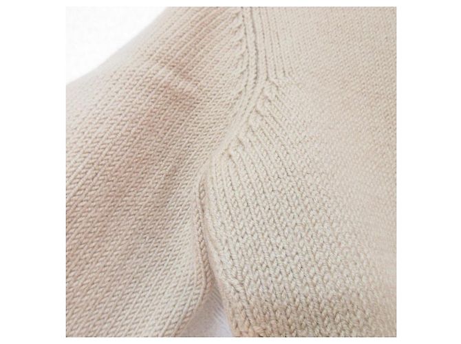 Burberry Rollkragenpullover aus Wolle Beige - Ansicht 4