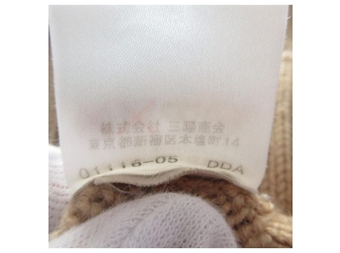 Burberry Rollkragenpullover aus Wolle Beige - Ansicht 8