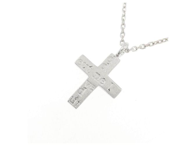 Autre Marque Collana Croce Au750 Argento - vista 3