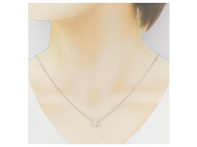 Autre Marque Collana in Pt900 e diamanti Argento - vista 6