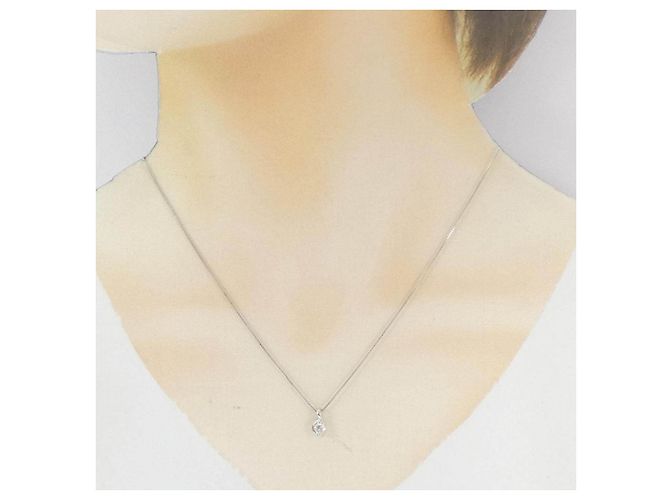 Autre Marque Collana in diamanti Pt900 Pt850 Argento - vista 6