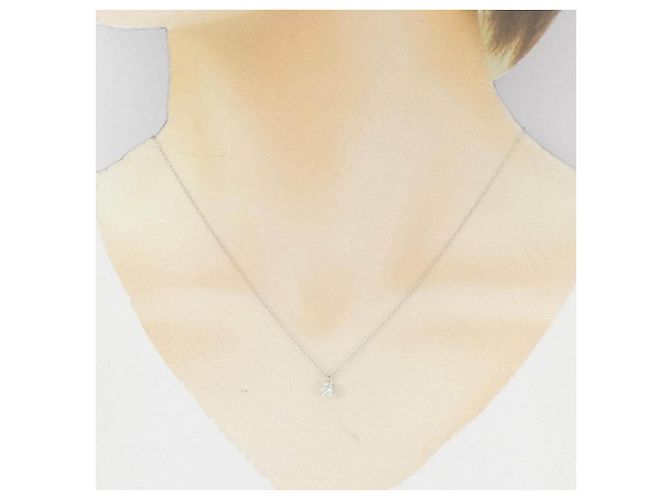 Autre Marque Collana di diamanti Pt900/Pt850 Argento - vista 6