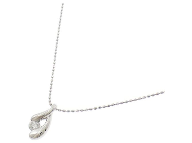 Autre Marque Collana in diamanti Pt900/Pt850 Argento - vista 2